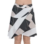 A Minimalist Pattern With Simple Lines And Shapes, Creating A Clean And Modern Aesthetic 07 Chiffon Wrap Front Skirt