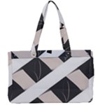 A Minimalist Pattern With Simple Lines And Shapes, Creating A Clean And Modern Aesthetic 07 Canvas Work Bag