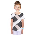 A Minimalist Pattern With Simple Lines And Shapes, Creating A Clean And Modern Aesthetic 07 Kids  One Piece T-Shirt