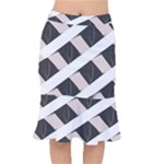 A Minimalist Pattern With Simple Lines And Shapes, Creating A Clean And Modern Aesthetic 07 Short Mermaid Skirt