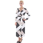 A Minimalist Pattern With Simple Lines And Shapes, Creating A Clean And Modern Aesthetic 07 Velvet Maxi Wrap Dress