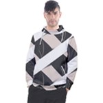 A Minimalist Pattern With Simple Lines And Shapes, Creating A Clean And Modern Aesthetic 07 Men s Pullover Hoodie