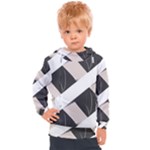 A Minimalist Pattern With Simple Lines And Shapes, Creating A Clean And Modern Aesthetic 07 Kids  Hooded Pullover