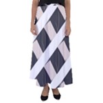 A Minimalist Pattern With Simple Lines And Shapes, Creating A Clean And Modern Aesthetic 07 Flared Maxi Skirt