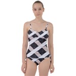 A Minimalist Pattern With Simple Lines And Shapes, Creating A Clean And Modern Aesthetic 07 Sweetheart Tankini Set