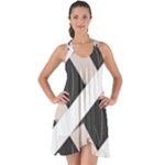 A Minimalist Pattern With Simple Lines And Shapes, Creating A Clean And Modern Aesthetic 07 Show Some Back Chiffon Dress