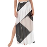 A Minimalist Pattern With Simple Lines And Shapes, Creating A Clean And Modern Aesthetic 07 Maxi Chiffon Tie-Up Sarong