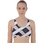 A Minimalist Pattern With Simple Lines And Shapes, Creating A Clean And Modern Aesthetic 07 Back Weave Sports Bra