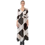 A Minimalist Pattern With Simple Lines And Shapes, Creating A Clean And Modern Aesthetic 07 Button Up Boho Maxi Dress