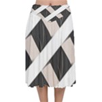 A Minimalist Pattern With Simple Lines And Shapes, Creating A Clean And Modern Aesthetic 07 Velvet Flared Midi Skirt