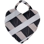 A Minimalist Pattern With Simple Lines And Shapes, Creating A Clean And Modern Aesthetic 07 Giant Heart Shaped Tote