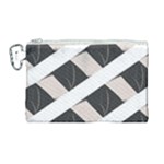 A Minimalist Pattern With Simple Lines And Shapes, Creating A Clean And Modern Aesthetic 07 Canvas Cosmetic Bag (Large)