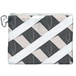 A Minimalist Pattern With Simple Lines And Shapes, Creating A Clean And Modern Aesthetic 07 Canvas Cosmetic Bag (XXL)