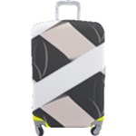 A Minimalist Pattern With Simple Lines And Shapes, Creating A Clean And Modern Aesthetic 07 Luggage Cover (Large)