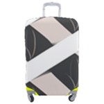 A Minimalist Pattern With Simple Lines And Shapes, Creating A Clean And Modern Aesthetic 07 Luggage Cover (Medium)