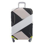 A Minimalist Pattern With Simple Lines And Shapes, Creating A Clean And Modern Aesthetic 07 Luggage Cover (Small)