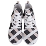 A Minimalist Pattern With Simple Lines And Shapes, Creating A Clean And Modern Aesthetic 07 Men s Lightweight High Top Sneakers