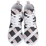 A Minimalist Pattern With Simple Lines And Shapes, Creating A Clean And Modern Aesthetic 07 Women s Lightweight High Top Sneakers