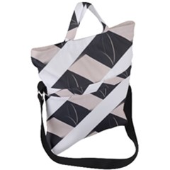 Fold Over Handle Tote Bag 