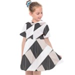 A Minimalist Pattern With Simple Lines And Shapes, Creating A Clean And Modern Aesthetic 07 Kids  Sailor Dress