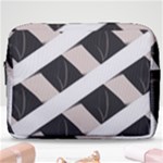 A Minimalist Pattern With Simple Lines And Shapes, Creating A Clean And Modern Aesthetic 07 Make Up Pouch (Large)