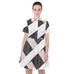 A Minimalist Pattern With Simple Lines And Shapes, Creating A Clean And Modern Aesthetic 07 Sailor Dress