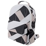 A Minimalist Pattern With Simple Lines And Shapes, Creating A Clean And Modern Aesthetic 07 Flap Pocket Backpack (Small)