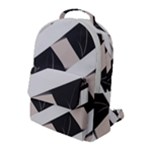 A Minimalist Pattern With Simple Lines And Shapes, Creating A Clean And Modern Aesthetic 07 Flap Pocket Backpack (Large)