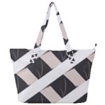 A Minimalist Pattern With Simple Lines And Shapes, Creating A Clean And Modern Aesthetic 07 Full Print Shoulder Bag