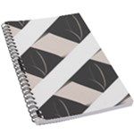 A Minimalist Pattern With Simple Lines And Shapes, Creating A Clean And Modern Aesthetic 07 5.5  x 8.5  Notebook