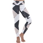 A Minimalist Pattern With Simple Lines And Shapes, Creating A Clean And Modern Aesthetic 07 Kids  Lightweight Velour Classic Yoga Leggings