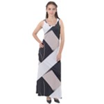 A Minimalist Pattern With Simple Lines And Shapes, Creating A Clean And Modern Aesthetic 07 Sleeveless Velour Maxi Dress