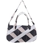 A Minimalist Pattern With Simple Lines And Shapes, Creating A Clean And Modern Aesthetic 07 Removable Strap Handbag