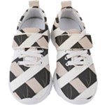 A Minimalist Pattern With Simple Lines And Shapes, Creating A Clean And Modern Aesthetic 07 Kids  Velcro Strap Shoes