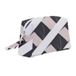 A Minimalist Pattern With Simple Lines And Shapes, Creating A Clean And Modern Aesthetic 07 Wristlet Pouch Bag (Medium)