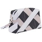 A Minimalist Pattern With Simple Lines And Shapes, Creating A Clean And Modern Aesthetic 07 Wristlet Pouch Bag (Large)