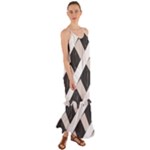 A Minimalist Pattern With Simple Lines And Shapes, Creating A Clean And Modern Aesthetic 07 Cami Maxi Ruffle Chiffon Dress