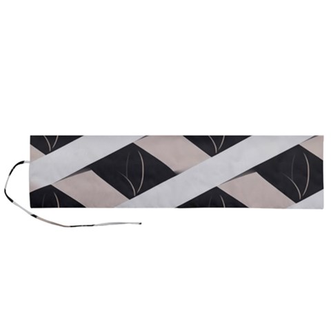 A Minimalist Pattern With Simple Lines And Shapes, Creating A Clean And Modern Aesthetic 07 Roll Up Canvas Pencil Holder (L) from ArtsNow.com