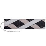 A Minimalist Pattern With Simple Lines And Shapes, Creating A Clean And Modern Aesthetic 07 Roll Up Canvas Pencil Holder (L)