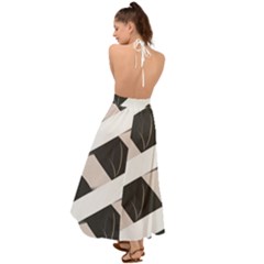 Backless Maxi Beach Dress 