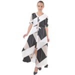 A Minimalist Pattern With Simple Lines And Shapes, Creating A Clean And Modern Aesthetic 07 Waist Tie Boho Maxi Dress