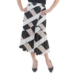 A Minimalist Pattern With Simple Lines And Shapes, Creating A Clean And Modern Aesthetic 07 Midi Mermaid Skirt