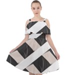 A Minimalist Pattern With Simple Lines And Shapes, Creating A Clean And Modern Aesthetic 07 Cut Out Shoulders Dress