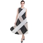 A Minimalist Pattern With Simple Lines And Shapes, Creating A Clean And Modern Aesthetic 07 Round Neck Boho Dress