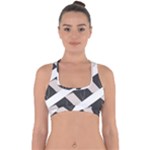 A Minimalist Pattern With Simple Lines And Shapes, Creating A Clean And Modern Aesthetic 07 Cross Back Hipster Bikini Top 