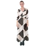 A Minimalist Pattern With Simple Lines And Shapes, Creating A Clean And Modern Aesthetic 07 Button Up Maxi Dress