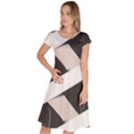 A Minimalist Pattern With Simple Lines And Shapes, Creating A Clean And Modern Aesthetic 07 Classic Short Sleeve Dress