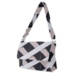 A Minimalist Pattern With Simple Lines And Shapes, Creating A Clean And Modern Aesthetic 07 Full Print Messenger Bag (M)