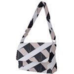 A Minimalist Pattern With Simple Lines And Shapes, Creating A Clean And Modern Aesthetic 07 Full Print Messenger Bag (L)