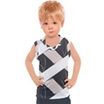 A Minimalist Pattern With Simple Lines And Shapes, Creating A Clean And Modern Aesthetic 07 Kids  Sport Tank Top